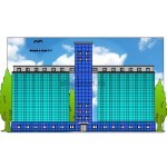 Силосный корпус для сыпучих материалов вместимостью 18000т в г.Ртищево