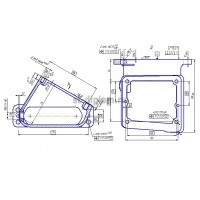 Основание колонки 30СШ.37.269 главной передачи самоходного шасси