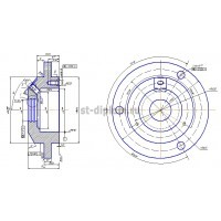 Групповая механическая обработка корпуса подшипника СМК 163.06.00