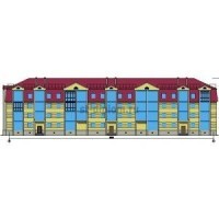 Реконструкция жилого трехэтажного дома с надстройкой четвертого этажа г. Ивдель