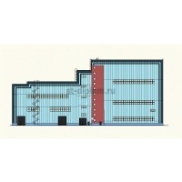 Несущие конструкции главного корпуса Новгородской ТЭЦ