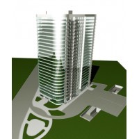 Административно-гостиничный комплекс на 25 этажей с подземной автостоянкой в г.Чебоксары